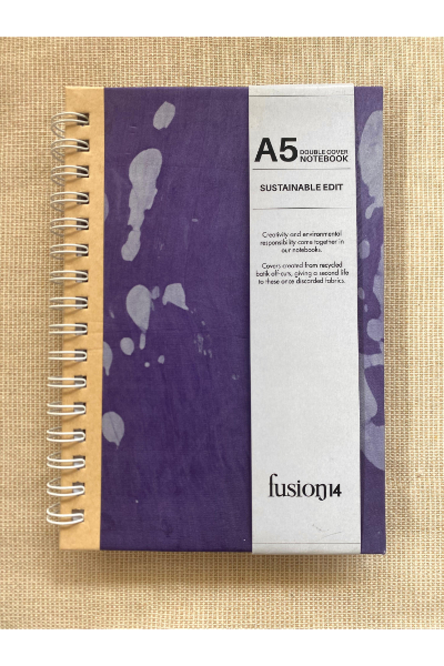 Batik Notebook - Grape